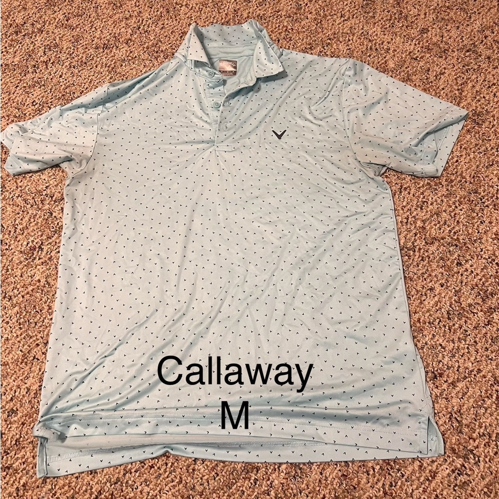 Callaway Light Blue Polo Shirt